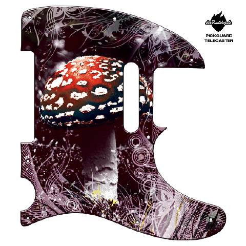 Design Pickguard - Mushroom - Telecaster