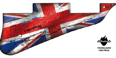 Design Pickguard - Britain - Les Paul