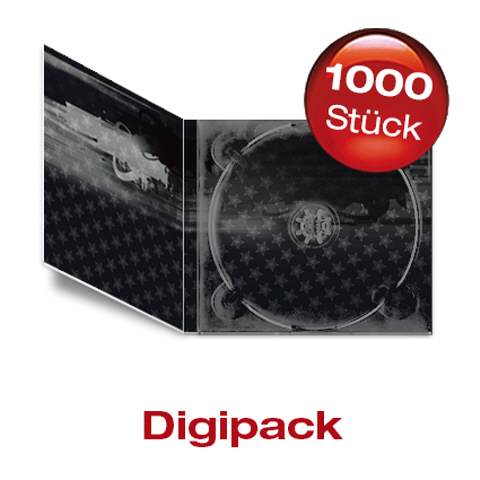 CD Digipack 1000 Stück