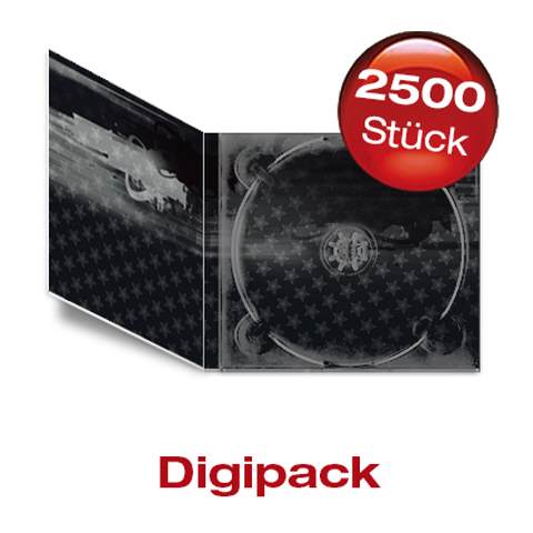 CD Digipack 2500 Stück