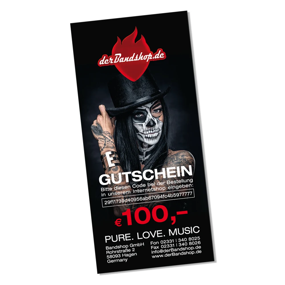 Bandshop-Gutschein – das Geschenk für Musiker