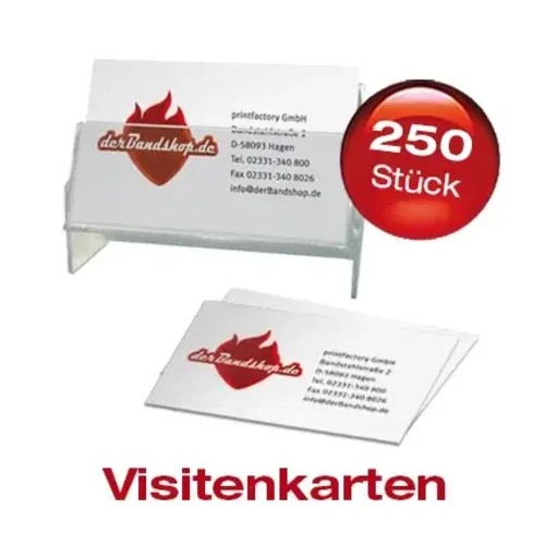 250 Visitenkarten