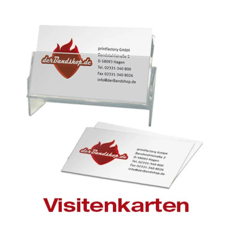 Visitenkarten – derBandshop