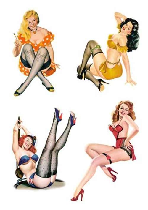Waterslide Decal - Pin-Up Sexy 3