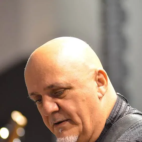 Bandshop GmbH auf der Musikmesse Frankfurt – Musiker mit Glatze und Bart