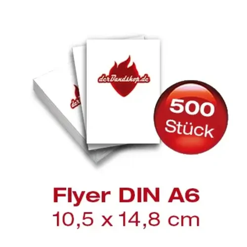 Flyer DIN A6 500 Stück
