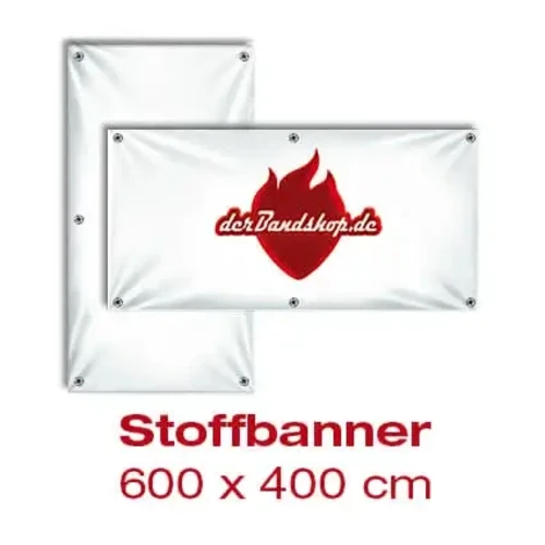 Stoffbanner 600 x 400 cm