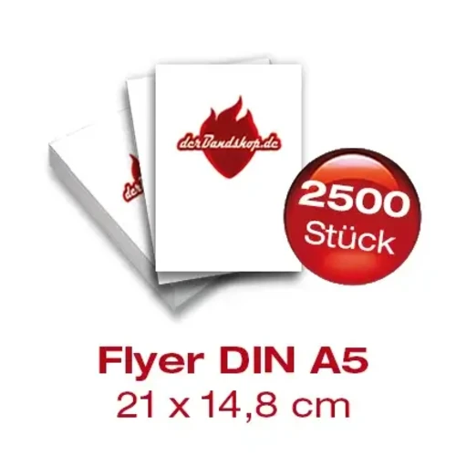 Flyer DIN A5 2.500 Stück