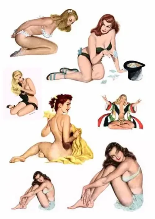 Waterslide Decal - Pin-Up Darling 5
